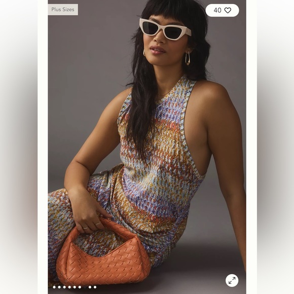 NWT Daily Practice by Anthropologie Mock-Neck Treasure Dress - Picture 2 of 14